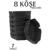 Takaz Global Melamin Küllük 8 Köşe Emma Design 7 ADET